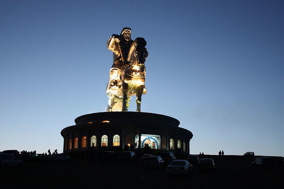 Genghis Khan Horse Statue